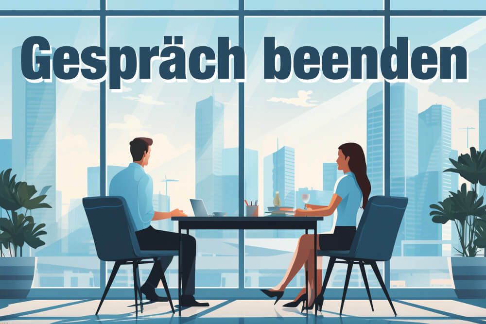 Gespaech Beenden Regeln Knigge Tipps